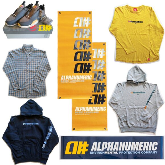 Alphanumeric Lot Shoes Shirt Hoodie Ramp Sticker Promo Banner Skate Skateboard - Picture 1 of 8